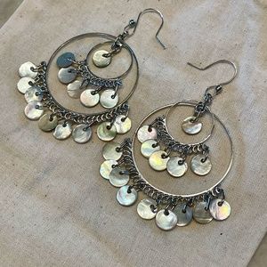 Iridescent Statement Earrings